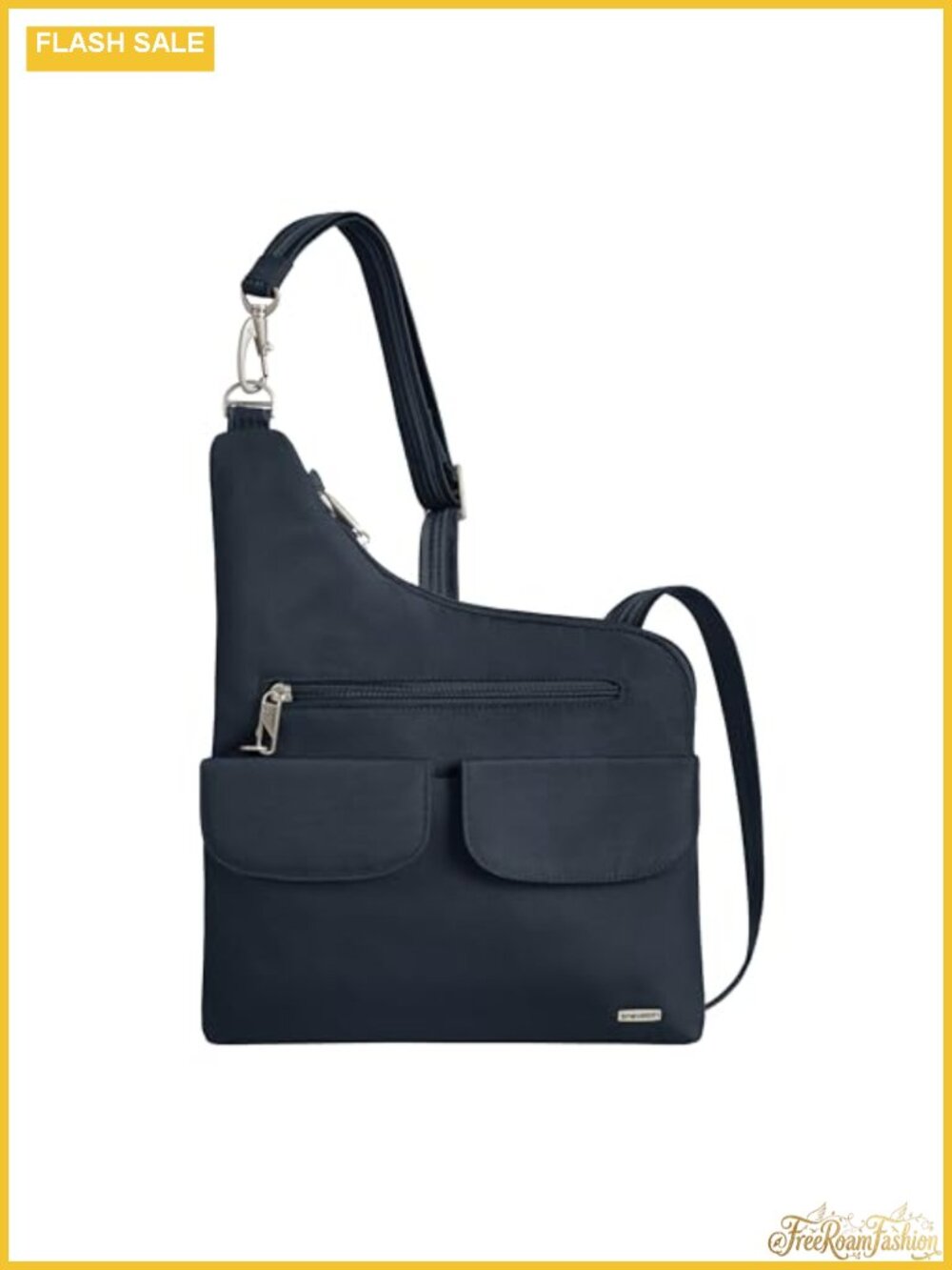 Travelon Anti-Theft Classic Crossbody Bag Locking Zip RFID Ergonomic
